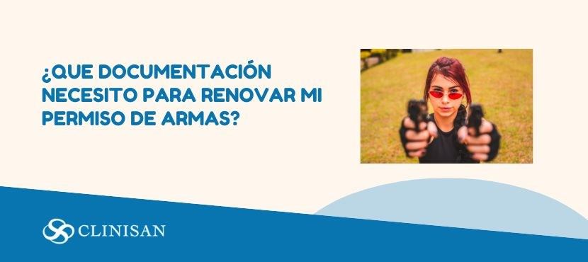 Banner renovación licencia de armas